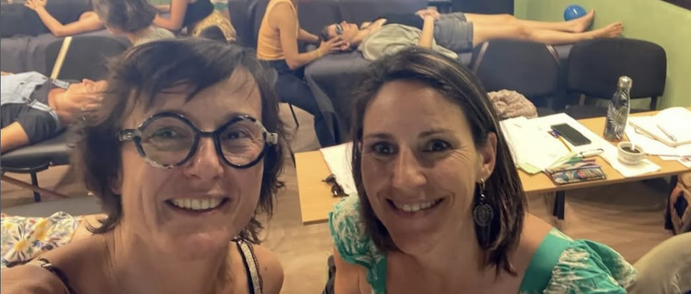 Frédérique Schricke avec Adeline Colin